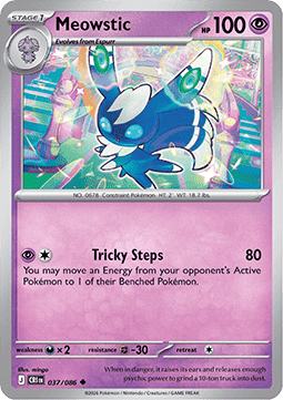 Meowstic - Chaos Rising (Uncommon) [CRI-037] Imagen principal del producto