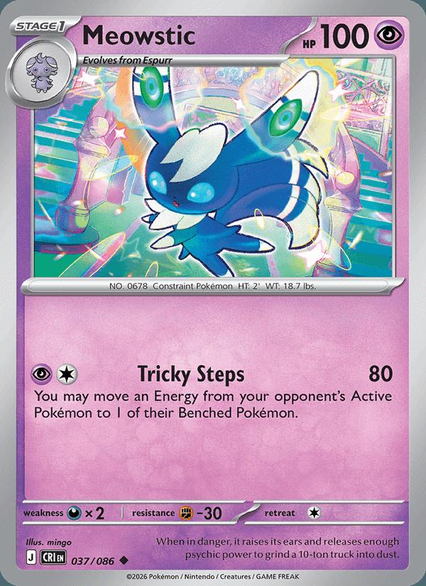 Meowstic - Chaos Rising (Uncommon) [CRI-037] Hoofdafbeelding