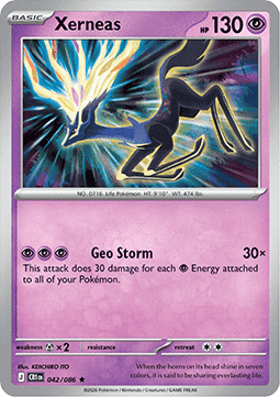 Xerneas - Chaos Rising (Rare) [CRI-042]