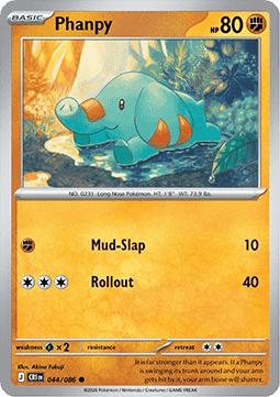 Phanpy - Chaos Rising (Common) [CRI-044] Imagen principal del producto