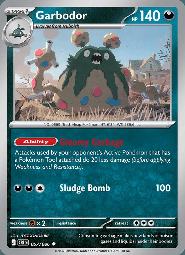 Garbodor - Chaos Rising (Uncommon) [CRI-057] Hoofdafbeelding
