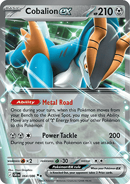 Cobalion ex - Chaos Rising (Double Rare) [CRI-064] Main image