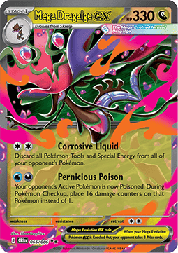 Mega Dragalge ex - Chaos Rising (Double Rare) [CRI-065] Main image