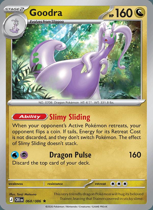 Goodra - Chaos Rising (Uncommon) [CRI-068] Image principale du produit