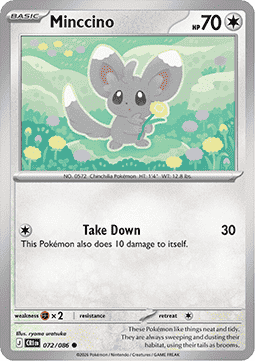 Minccino - Chaos Rising (Common) [CRI-072] Hauptbild