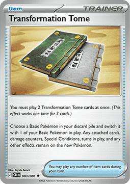 Transformation Tome - Chaos Rising (Uncommon) [CRI-083] Hauptbild