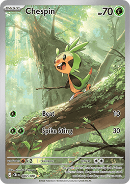 Chespin - Chaos Rising (Illustration Rare) [CRI-087]
