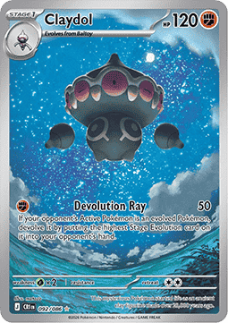 Claydol - Chaos Rising (Illustration Rare) [CRI-092] Hoofdafbeelding