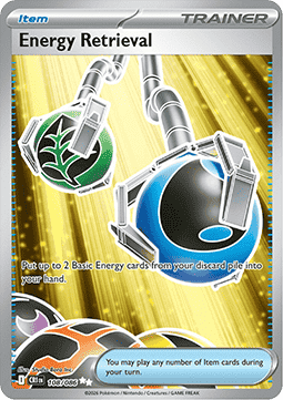 Energy Retrieval - Chaos Rising (Ultra Rare) [CRI-108] Main image