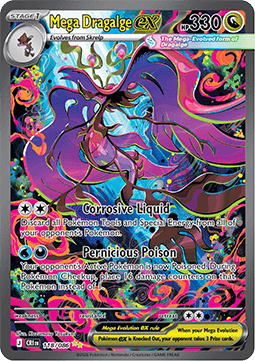 Mega Dragalge ex - Chaos Rising (Special Illustration Rare) [CRI-118] Hauptbild