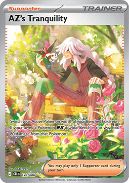 AZ's Tranquility - Chaos Rising (Special Illustration Rare) [CRI-120] Main image