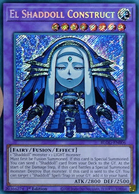 El Shaddoll Construct — Battles of Legend: Glorious Gallery (BLGG-006) Yu-Gi-Oh! card Imagen principal del producto