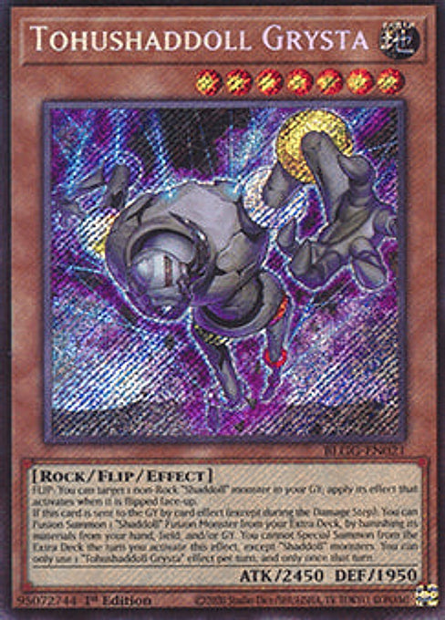 Tohushaddoll Grysta — Battles of Legend: Glorious Gallery (BLGG-021) Yu-Gi-Oh! card Imagen principal del producto