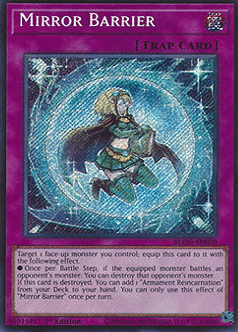Mirror Barrier — Battles of Legend: Glorious Gallery (BLGG-028) Yu-Gi-Oh! card Main image