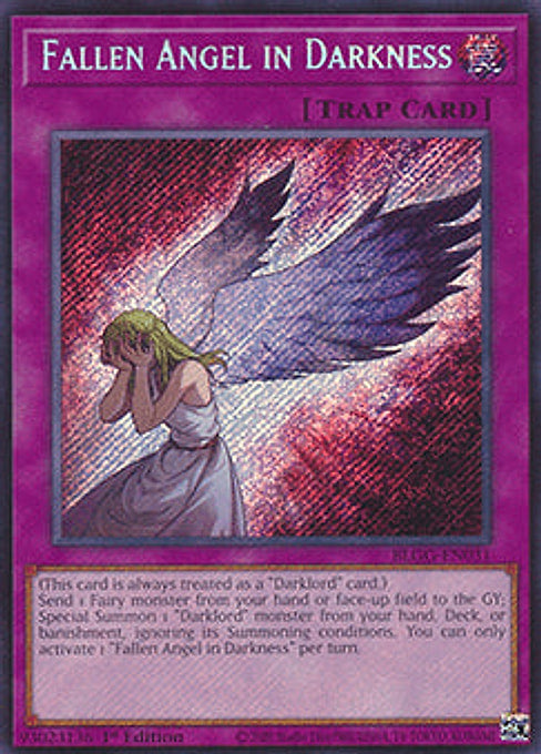 Fallen Angel in Darkness — Battles of Legend: Glorious Gallery (BLGG-031) Yu-Gi-Oh! card Hauptbild