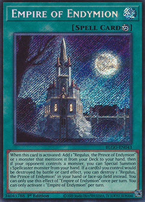 Empire of Endymion — Battles of Legend: Glorious Gallery (BLGG-043) Yu-Gi-Oh! card Hauptbild