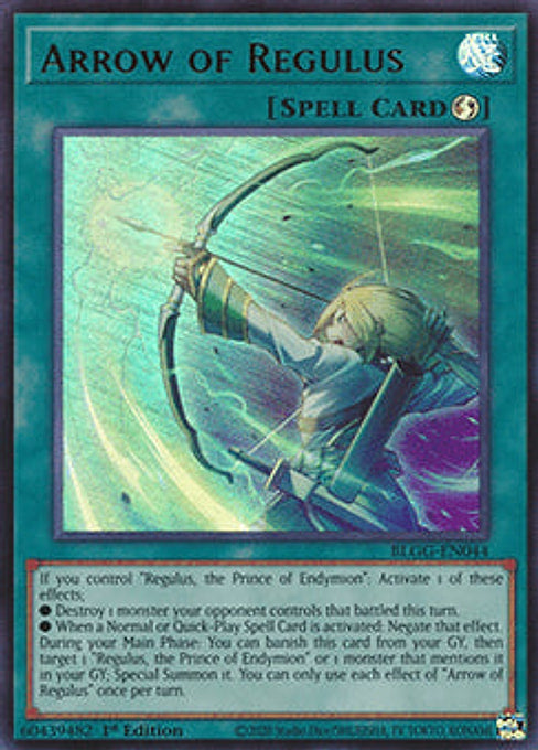Arrow of Regulus — Battles of Legend: Glorious Gallery (BLGG-044) Yu-Gi-Oh! card Image principale du produit