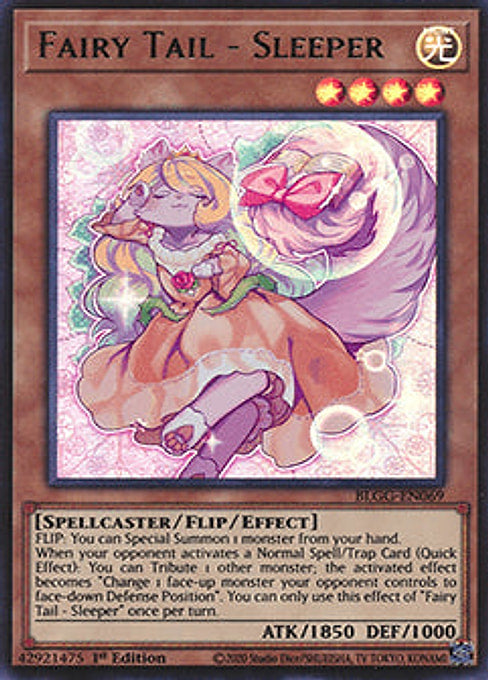 Fairy Tail - Sleeper — Battles of Legend: Glorious Gallery (BLGG-069) Yu-Gi-Oh! card Hauptbild