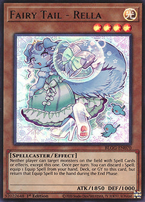 Fairy Tail - Rella — Battles of Legend: Glorious Gallery (BLGG-070) Yu-Gi-Oh! card Main image