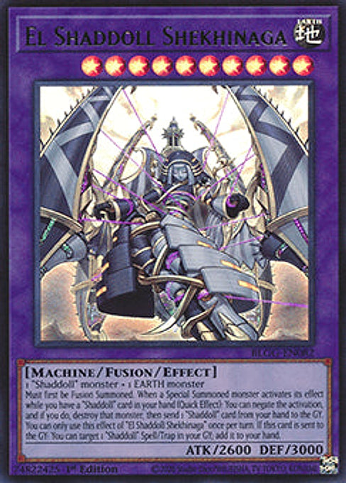 El Shaddoll Shekhinaga — Battles of Legend: Glorious Gallery (BLGG-082) Yu-Gi-Oh! card Hauptbild