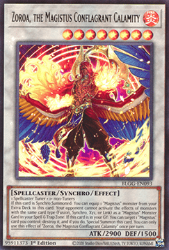 Zoroa, the Magistus Conflagrant Calamity Hoofdafbeelding