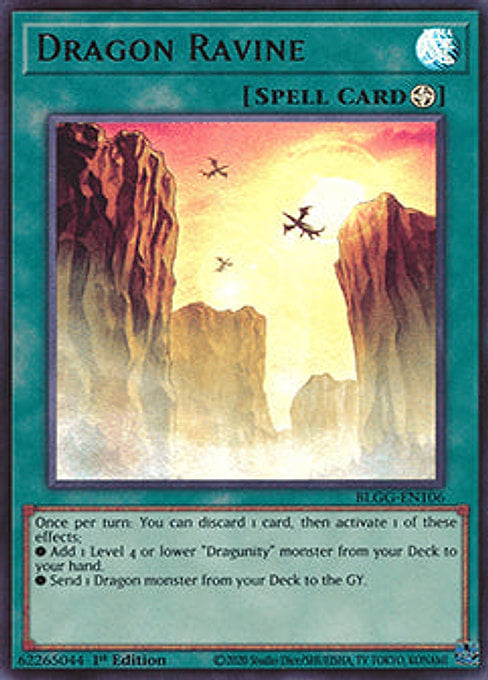 Dragon Ravine — Battles of Legend: Glorious Gallery (BLGG-106) Yu-Gi-Oh! card Main image
