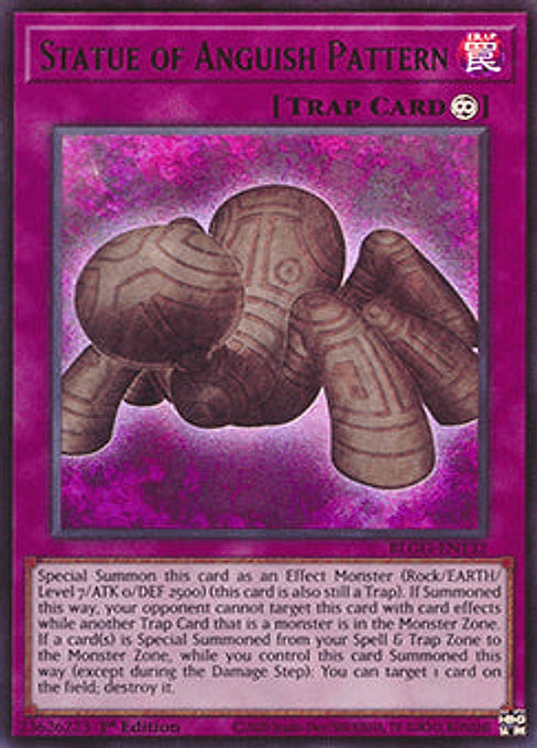 Statue of Anguish Pattern — Battles of Legend: Glorious Gallery (BLGG-132) Yu-Gi-Oh! card Hauptbild