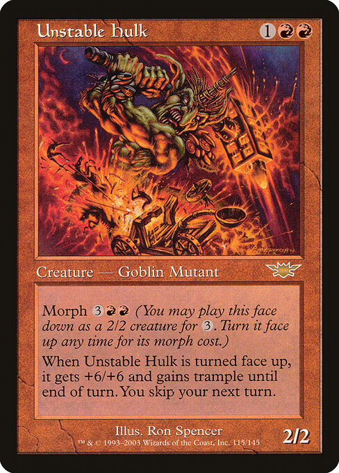 Unstable Hulk – Legions (LGN-115) Magic: The Gathering card | LC-REM-20260804-15151245918540-889cfde2-42fa-4278-ae4e-7e4dd993cda8