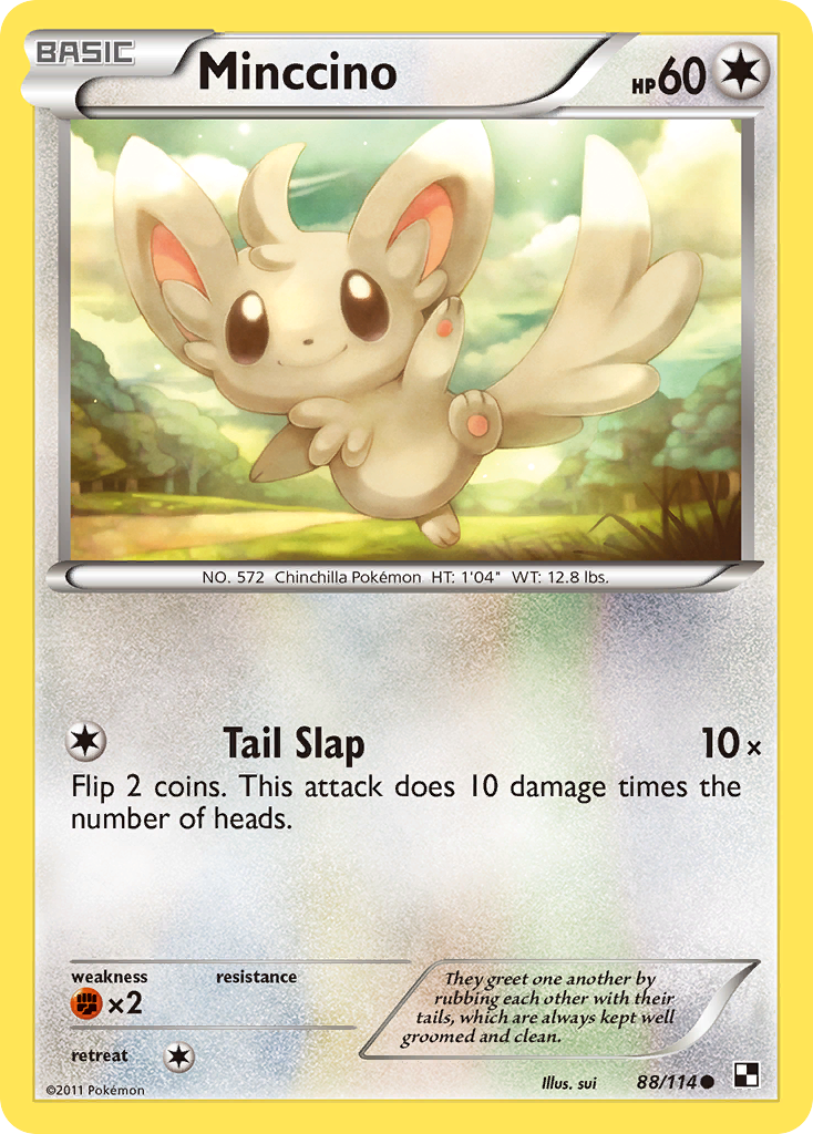Minccino – Black & White 88 – Pokémon TCG single card