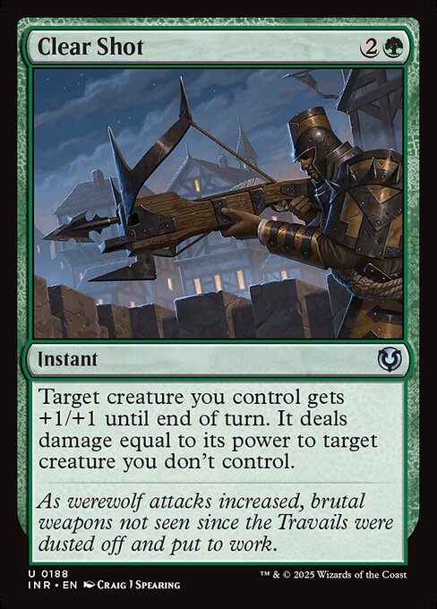 Clear Shot – Innistrad Remastered (INR-188) Magic: The Gathering card