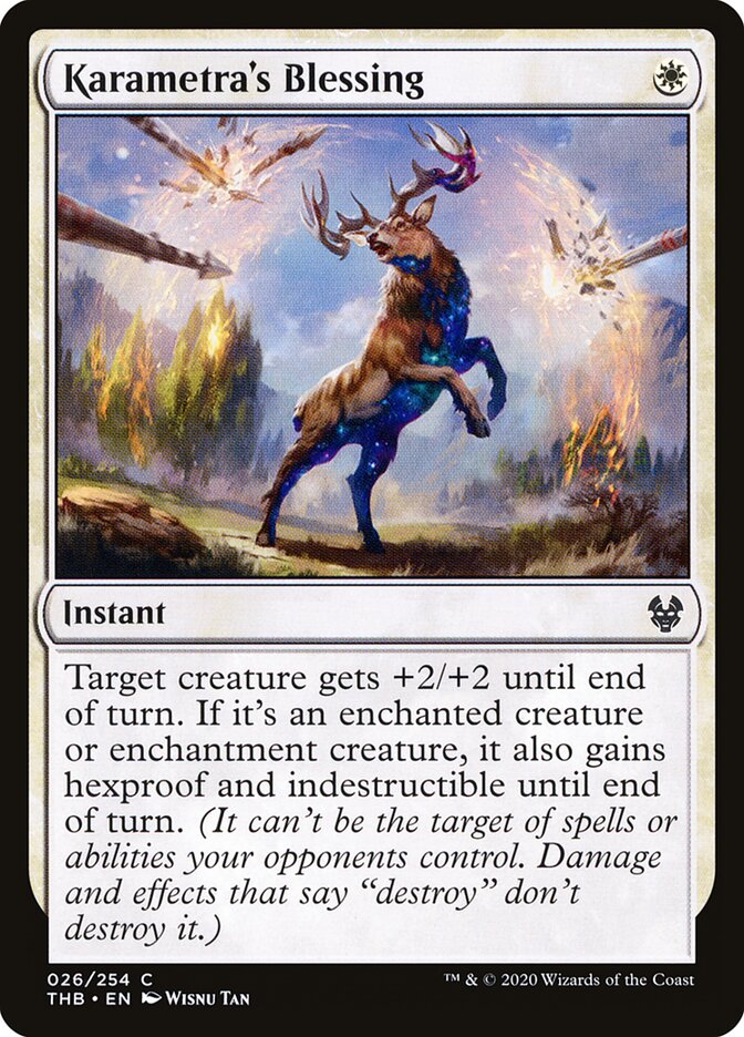Karametra's Blessing - Theros Beyond Death (Common) [THB-26]