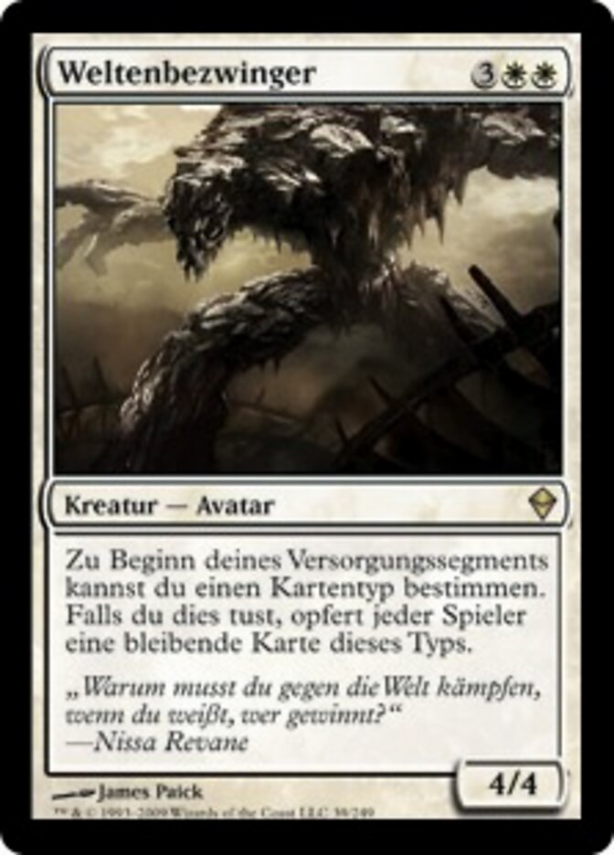 Magic-kaart World Queller ZEN-39 uit Zendikar (Rare)