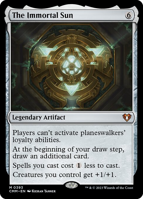 The Immortal Sun – Commander Masters (CMM-393) Magic: The Gathering card | LC-REM-20260804-15376412606796-88f68d45-a6cd-437d-a4b1-2787891f0128 Immagine principale del prodotto
