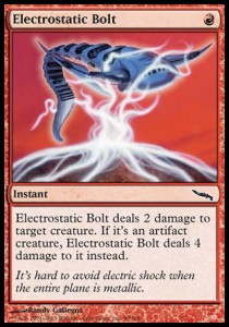 Electrostatic Bolt - Mirrodin (Common) [MRD-89] Hoofdafbeelding