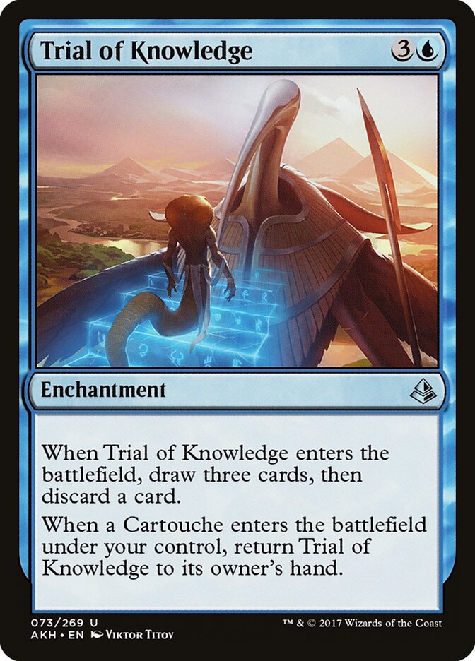 Trial of Knowledge - Amonkhet (Uncommon) [AKH-73]