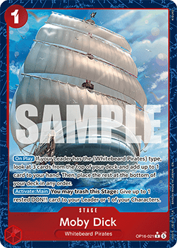 Moby Dick (OP16-021) (V.2) Hoofdafbeelding