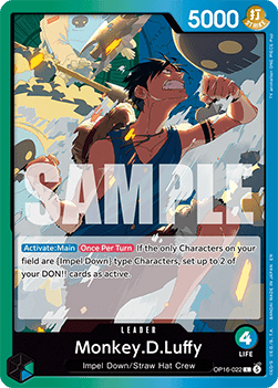 Monkey.D.Luffy (OP16-022) (V.1) Immagine principale del prodotto