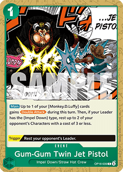 Gum-Gum Twin Jet Pistol (OP16-039) Image principale du produit