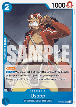 Usopp (OP16-043) Image principale du produit