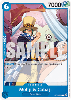 Mohji & Cabaji (OP16-051) Hoofdafbeelding