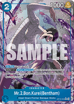 Mr.2.Bon.Kurei(Bentham) (OP16-055) (V.2) Immagine principale del prodotto