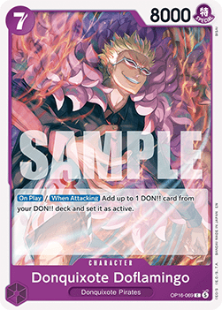 Donquixote Doflamingo (OP16-069) Hoofdafbeelding