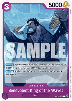 Benevolent King of the Waves (OP16-071) Hoofdafbeelding