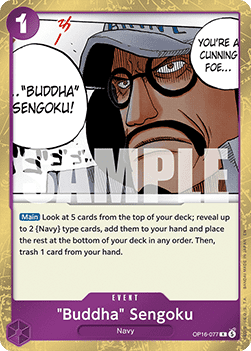 "Buddha" Sengoku (OP16-077) Hoofdafbeelding
