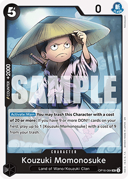 Kouzuki Momonosuke (OP16-084) Hoofdafbeelding
