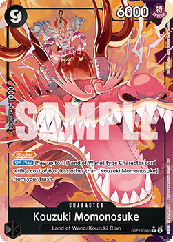 Kouzuki Momonosuke (OP16-085) (V.2) Hoofdafbeelding