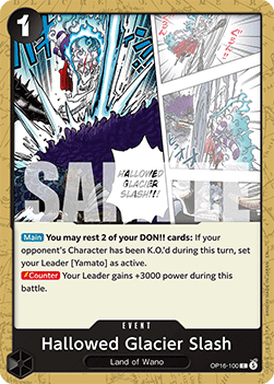 Hallowed Glacier Slash (OP16-100) Hoofdafbeelding