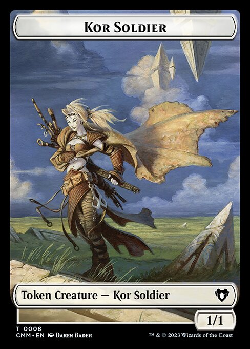 Kor Soldier – Commander Masters Tokens (TCMM-8) Magic: The Gathering card | LC-REM-20260804-15617855750476-8907c15d-831b-47d5-b2b5-7759876b8f33