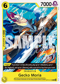 Gecko Moria (OP16-105) Hoofdafbeelding