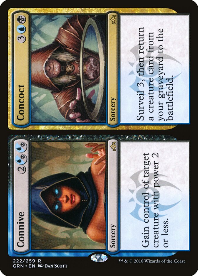 Connive // Concoct - Guilds of Ravnica (Rare) [GRN-222]